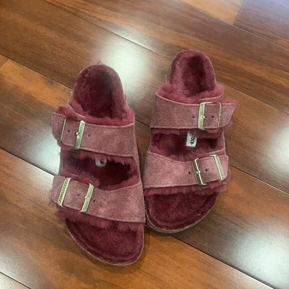 Birkenstocks Arizona Shearling Women's 40 - Picture 4 of 10